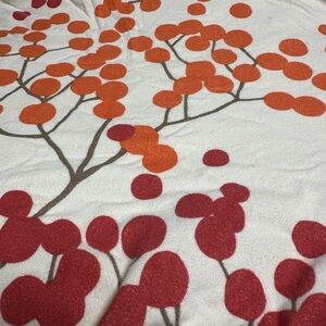 Garnet Hill Flannel Duvet Queen w/ Standard Shams - Bittersweet